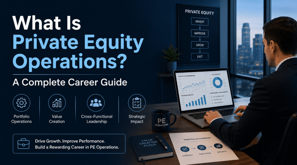 What Is Private Equity Operations A Complete Career Guide